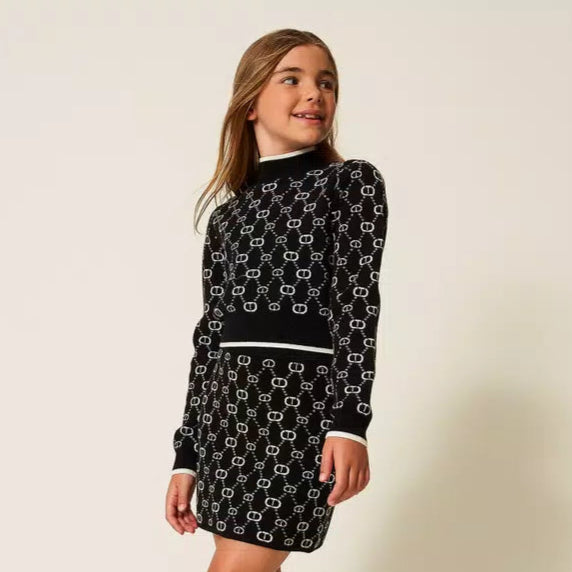 Mockneck Sweater - Black