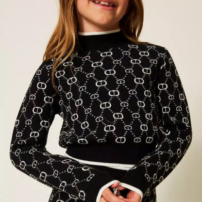 Mockneck Sweater - Black