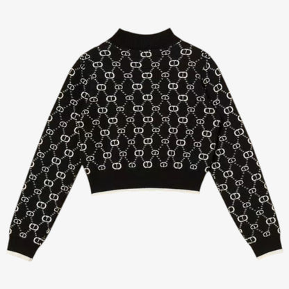 Mockneck Sweater - Black