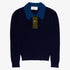 Wool Polo - Dark Blue