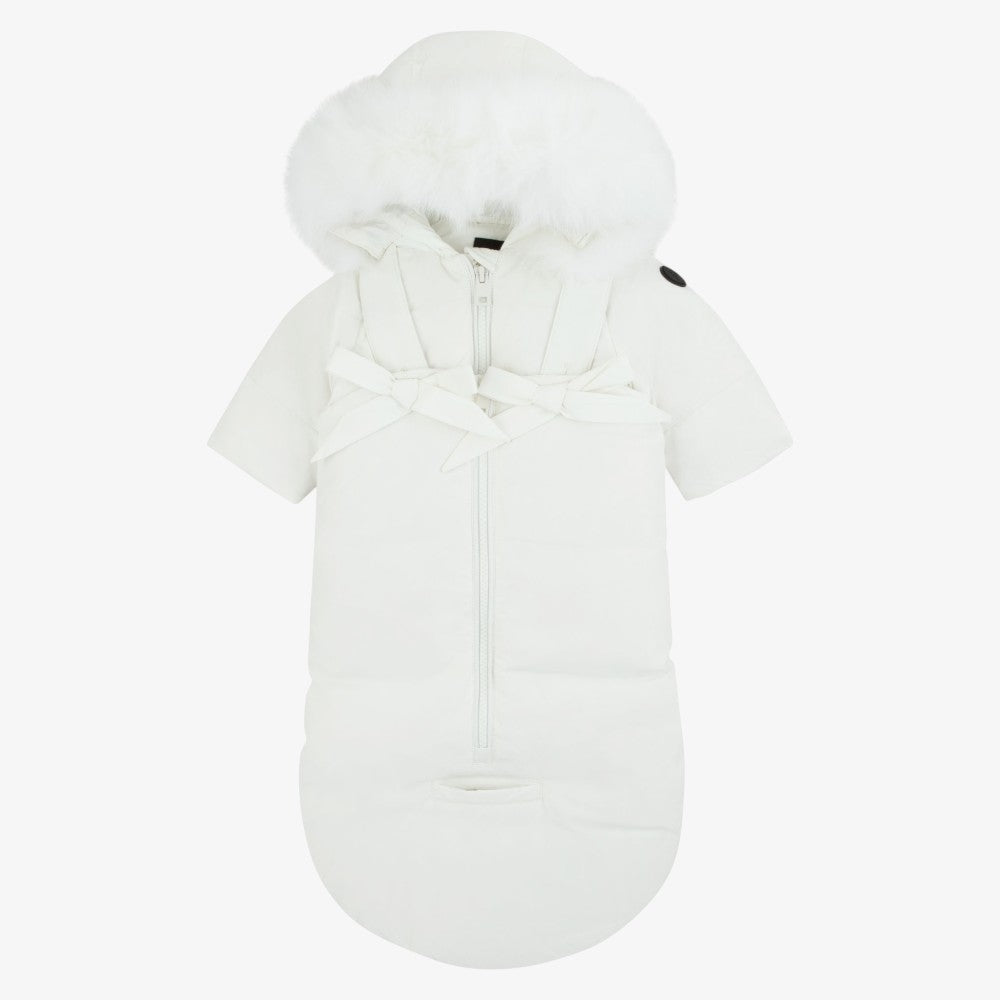 Bow Snowsuit - Ivory