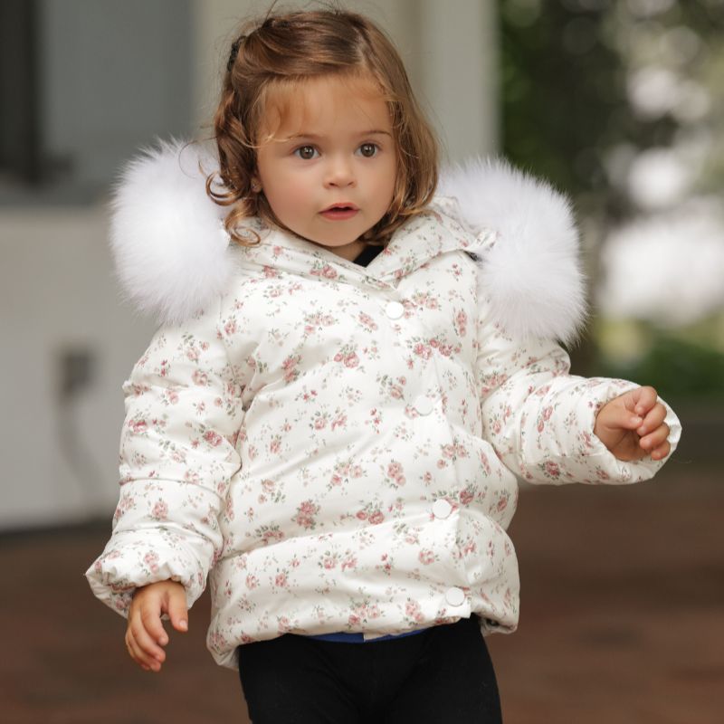 Floral Coat - Pink