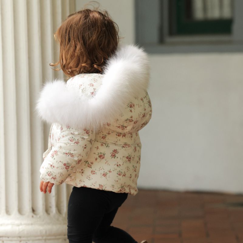 Floral Coat - Pink