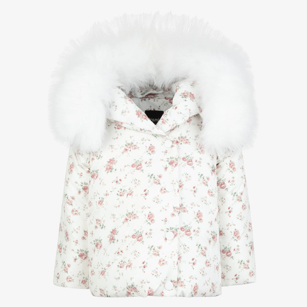 Floral Coat - Pink
