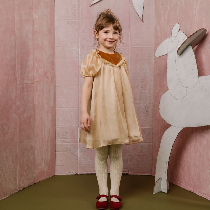 Celeste Dress - Gold