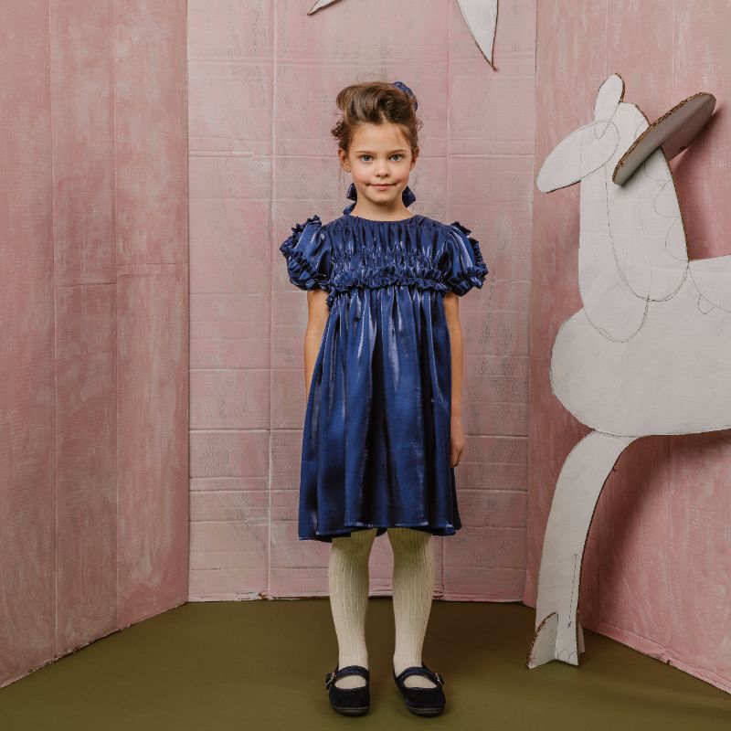 Luna Dress - Blue
