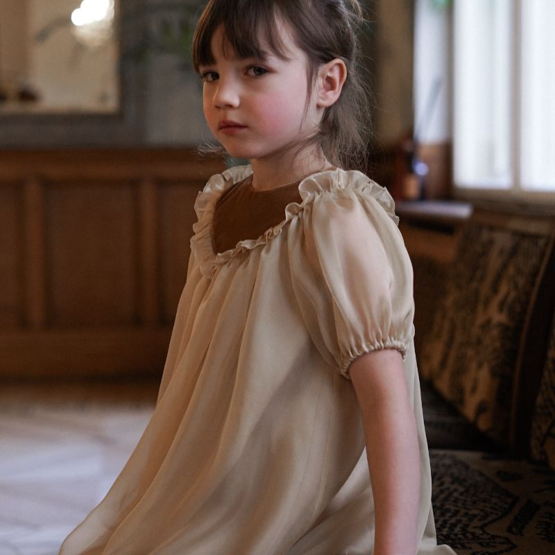 Celeste Dress And Bloomer - Gold