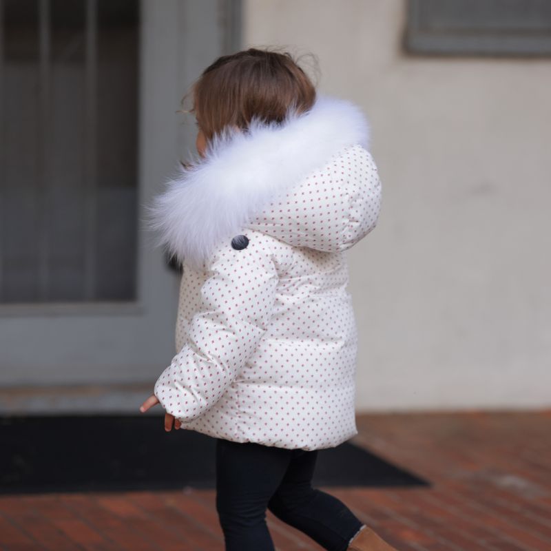 Print Coat - Red