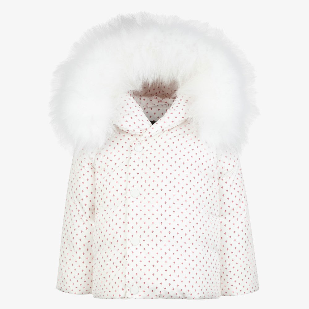 Print Coat - Red