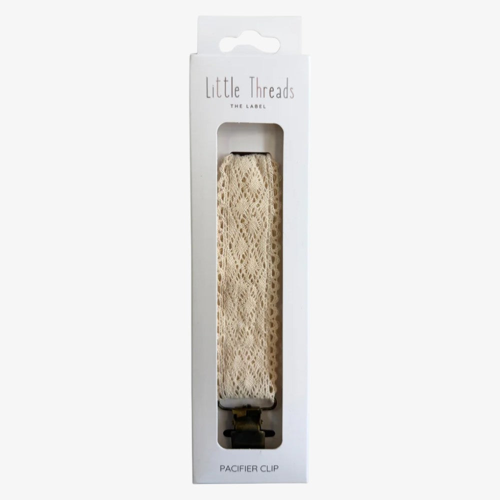 Diamond Paci Clip - Brass