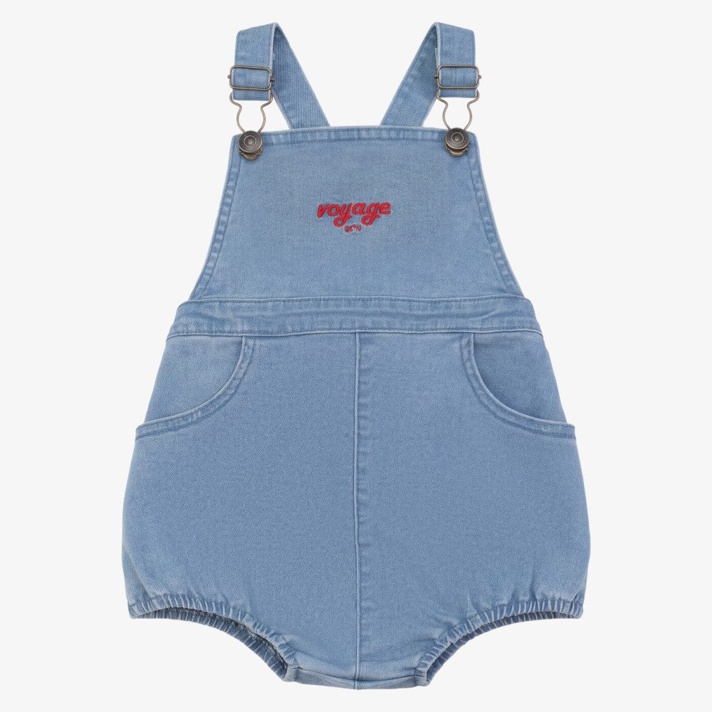 BB Nautical Romper - Blue Denim