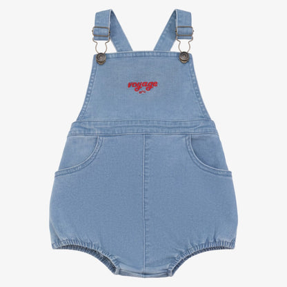 BB Nautical Romper - Blue Denim