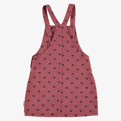 Heart Jumper Longer Length - Pink