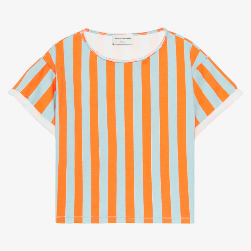 Stripe T-Shirt - Orange