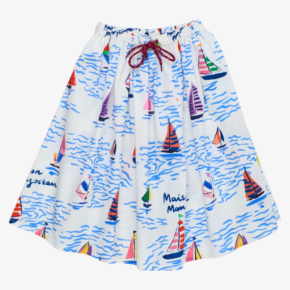 Barcos Skirt - White