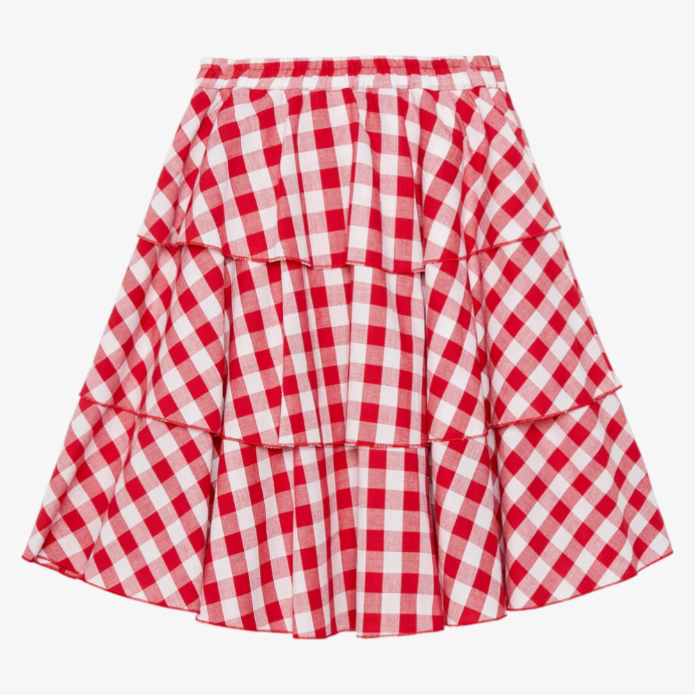 Apple Skirt - Red &amp; White