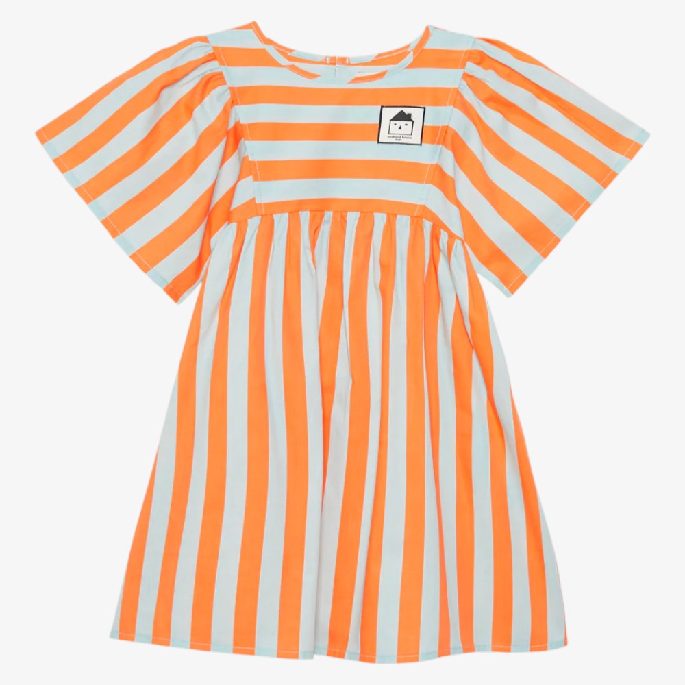 Stripe Dress - Orange