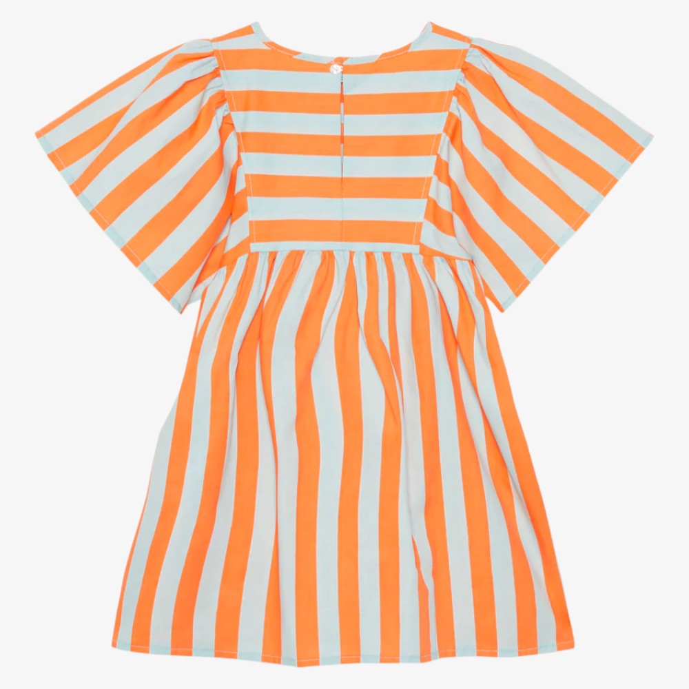Stripe Dress - Orange