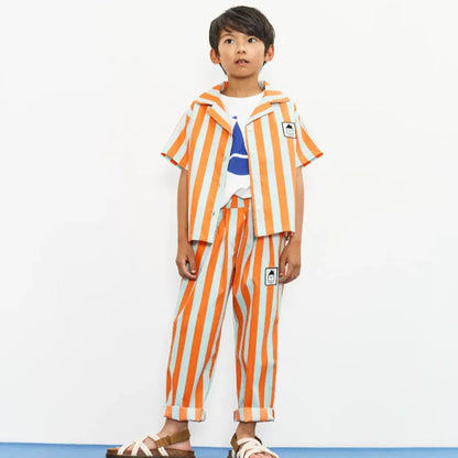Stripe Shirt - Orange