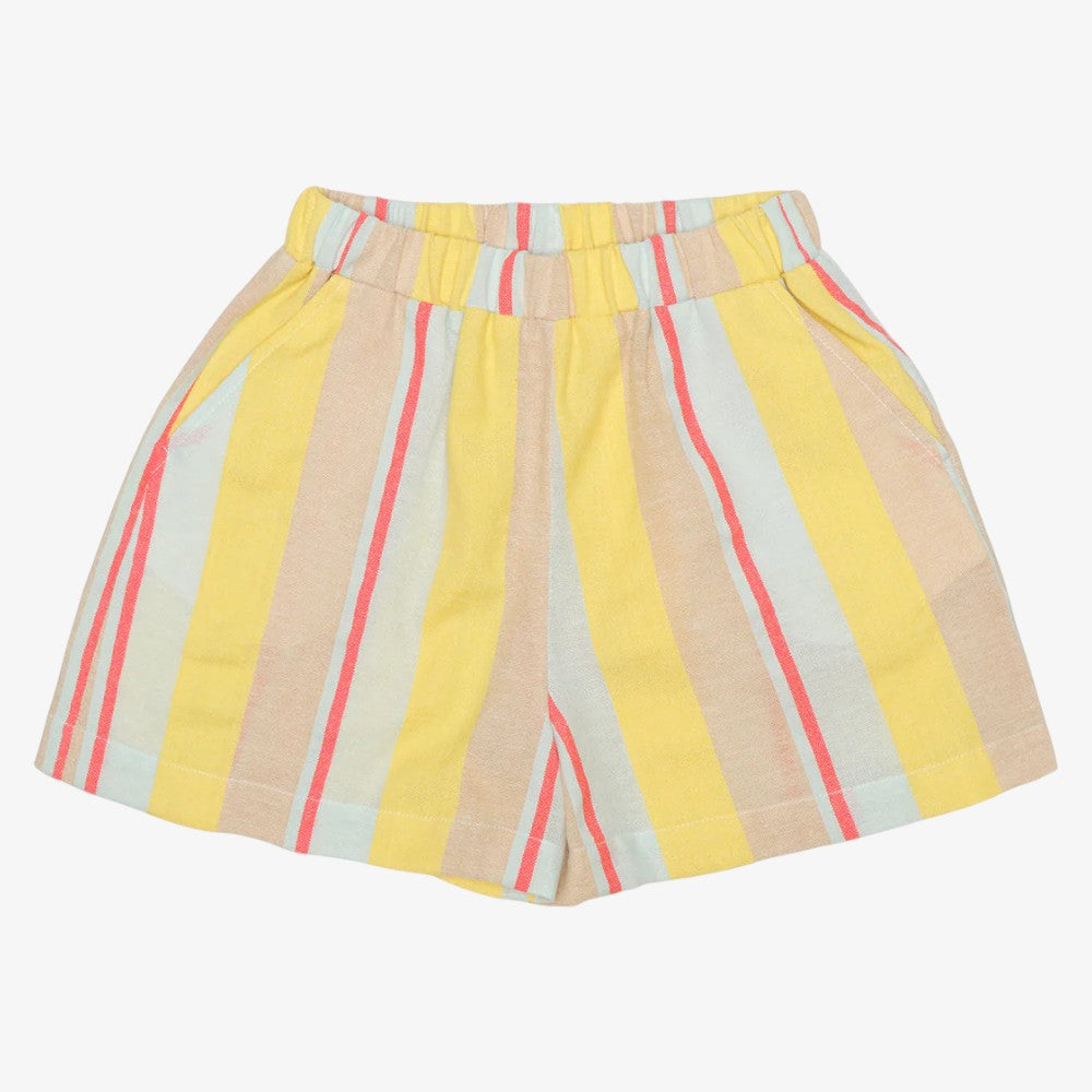 Harper Shirt And Shorts - Yellow