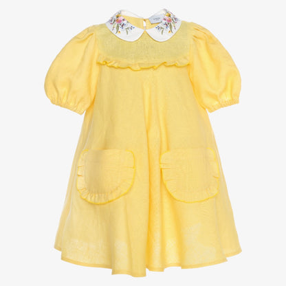 Aria Dress - Yellow