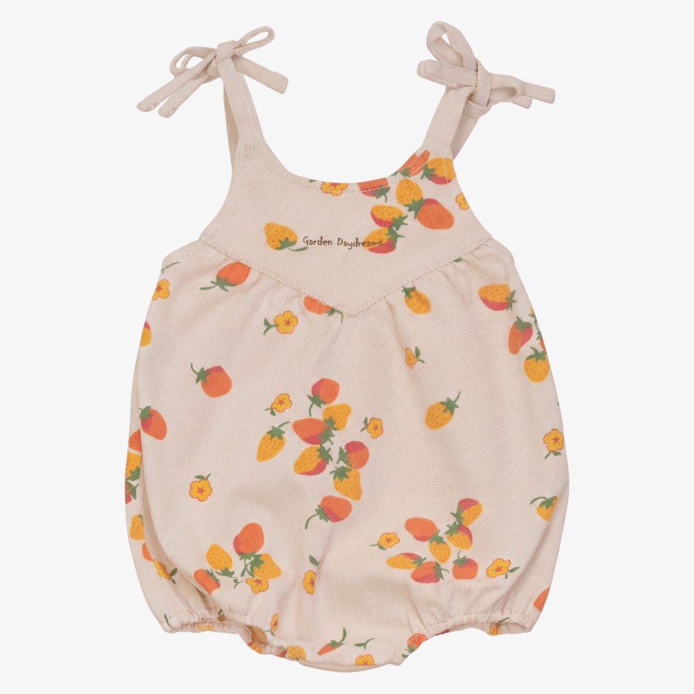 Strawberry Romper - Berry