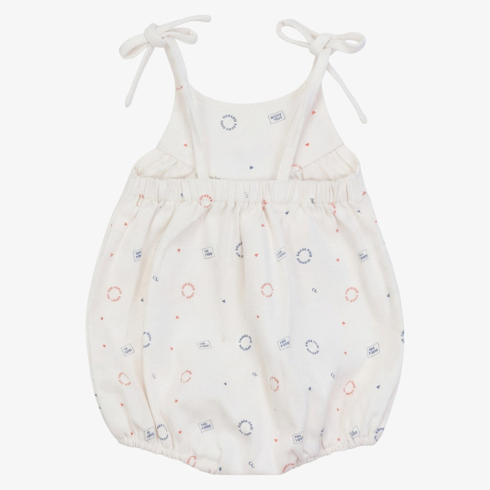 BB Golf Romper - White