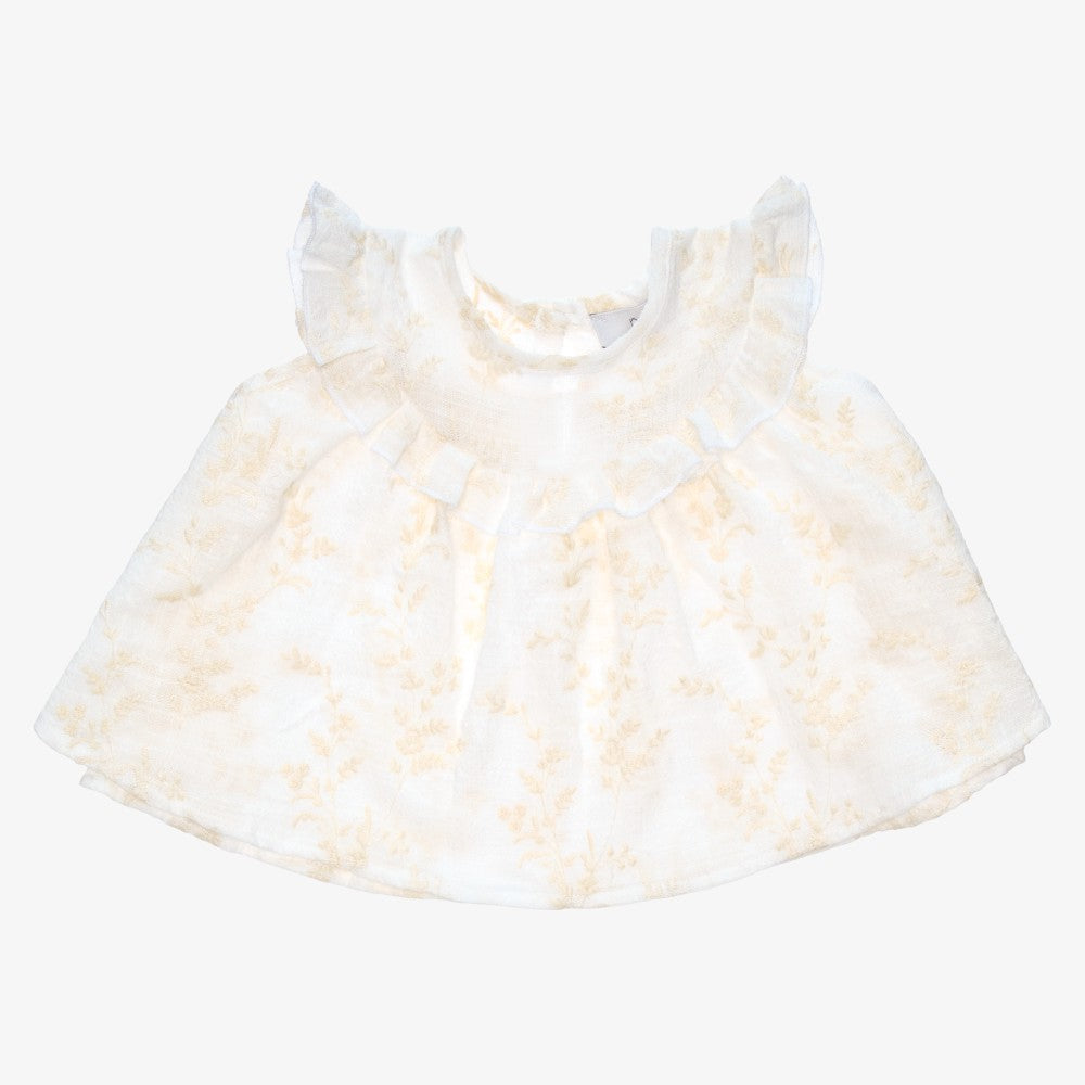 Millie Top And Bloomer - White
