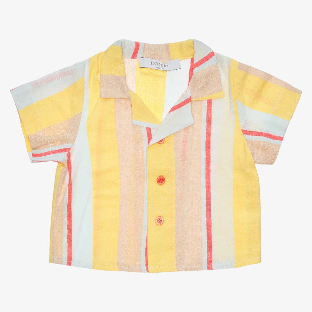 Harper Shirt And Shorts - Yellow