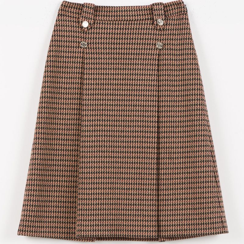 Pied Skirt - Iced