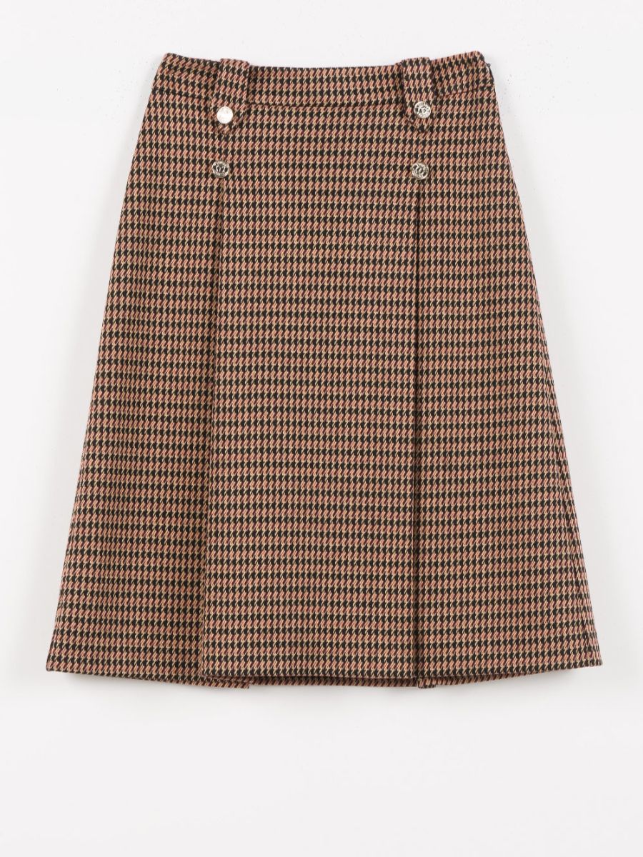 Pied Skirt - Iced
