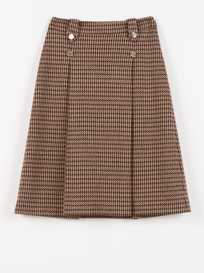 Pied Skirt - Iced
