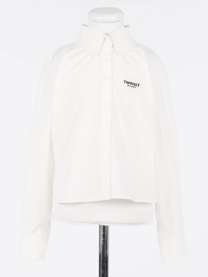 Embroidered Shirt - Offwhite