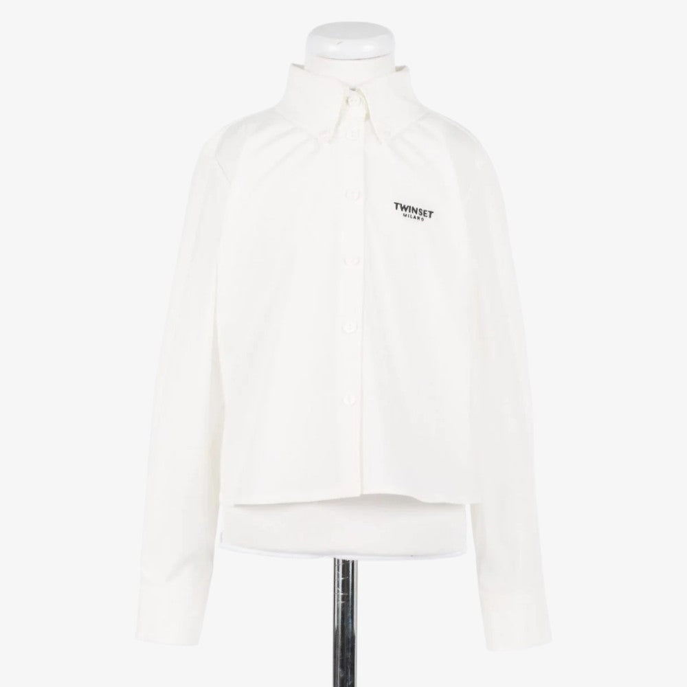 Embroidered Shirt - Offwhite