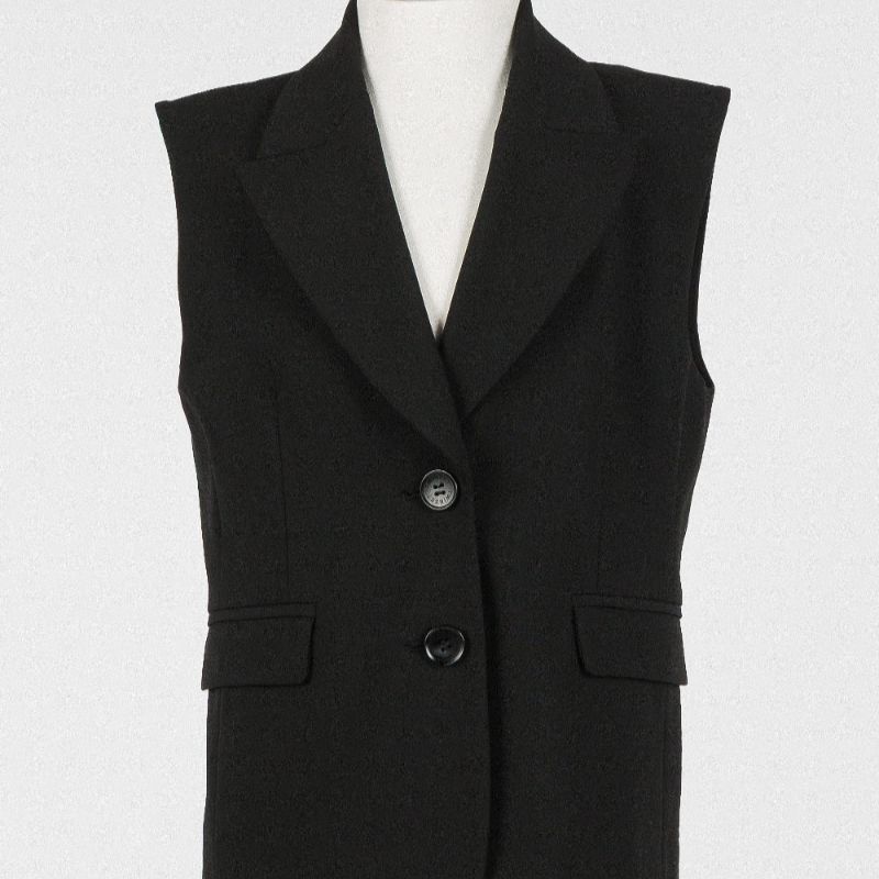 Monopetto Vest - Black