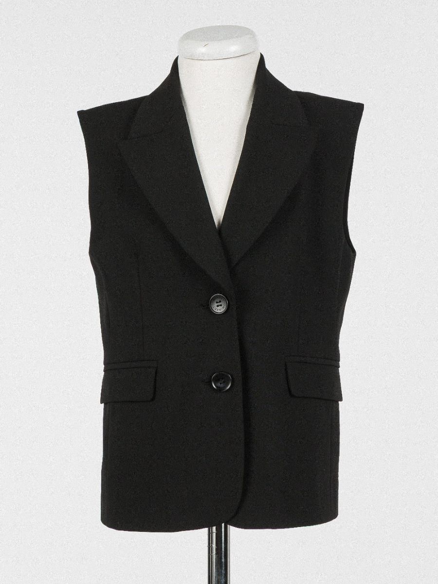 Monopetto Vest - Black