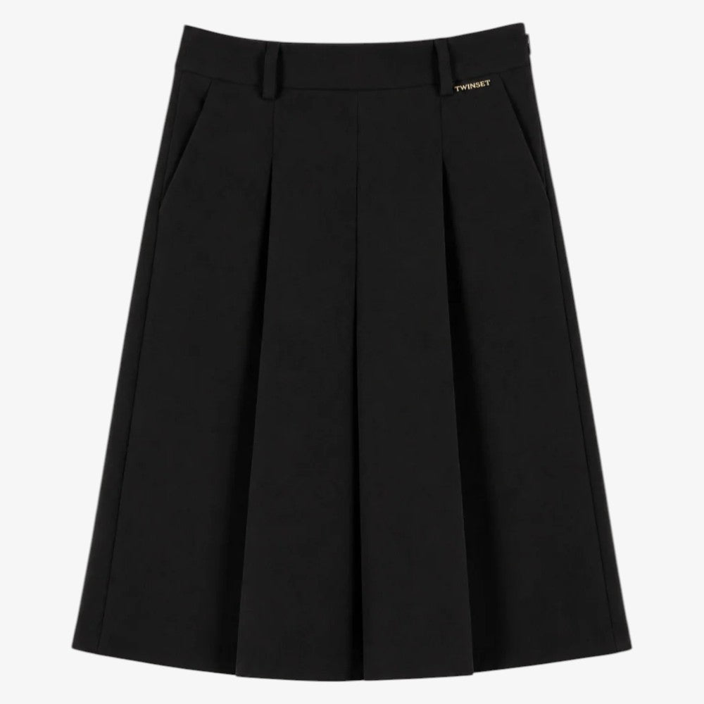 Panel Skirt - Black