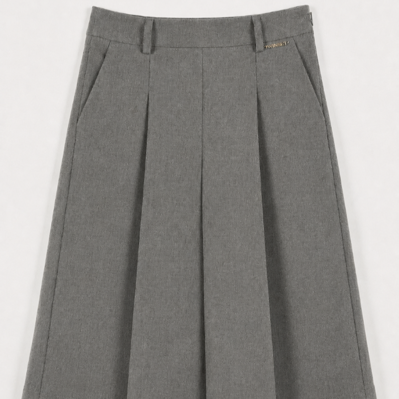 Panel Skirt - Grey