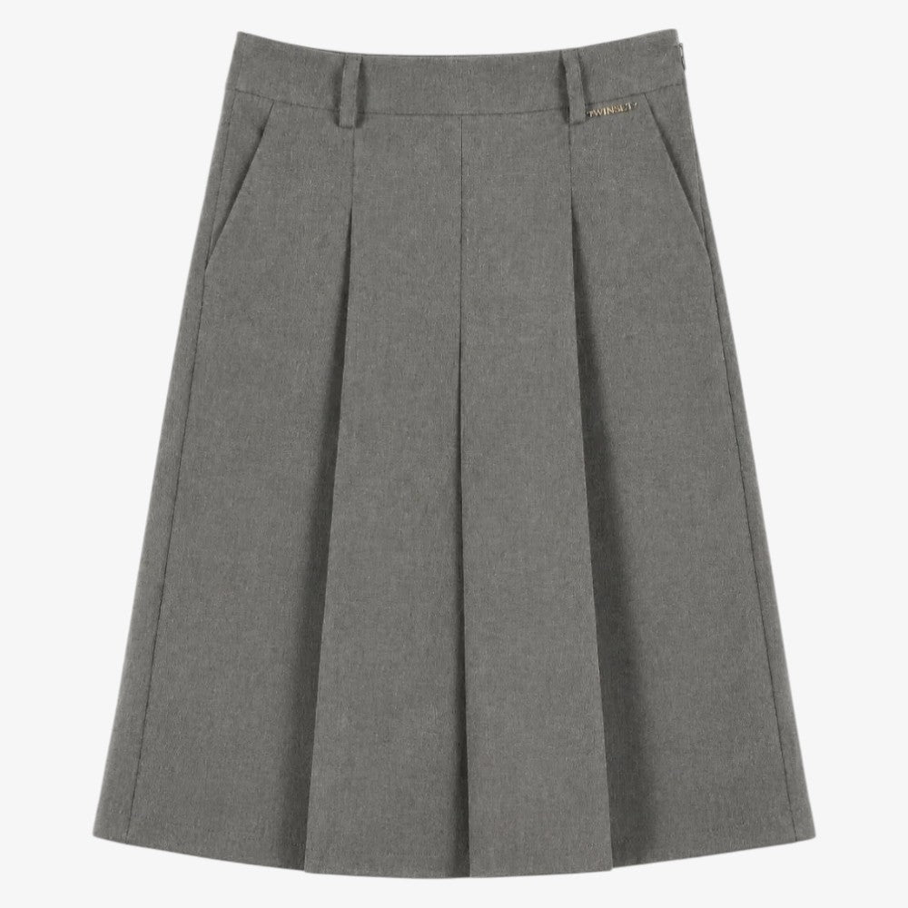 Panel Skirt - Grey