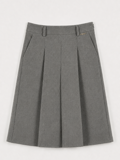 Panel Skirt - Grey