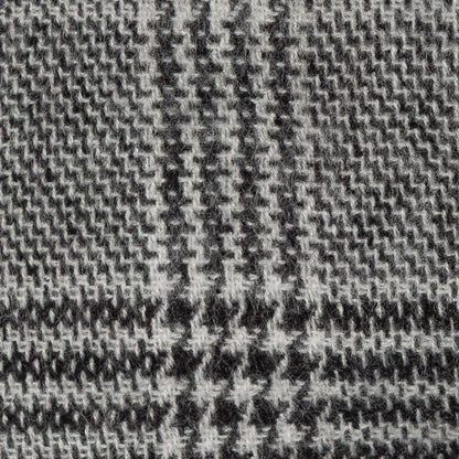 Check Scarf - Black