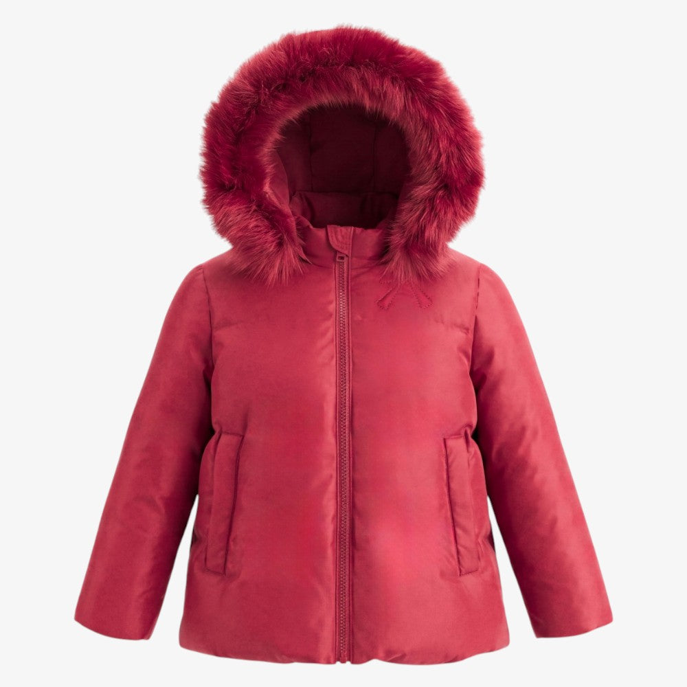 Bow Coat - Red