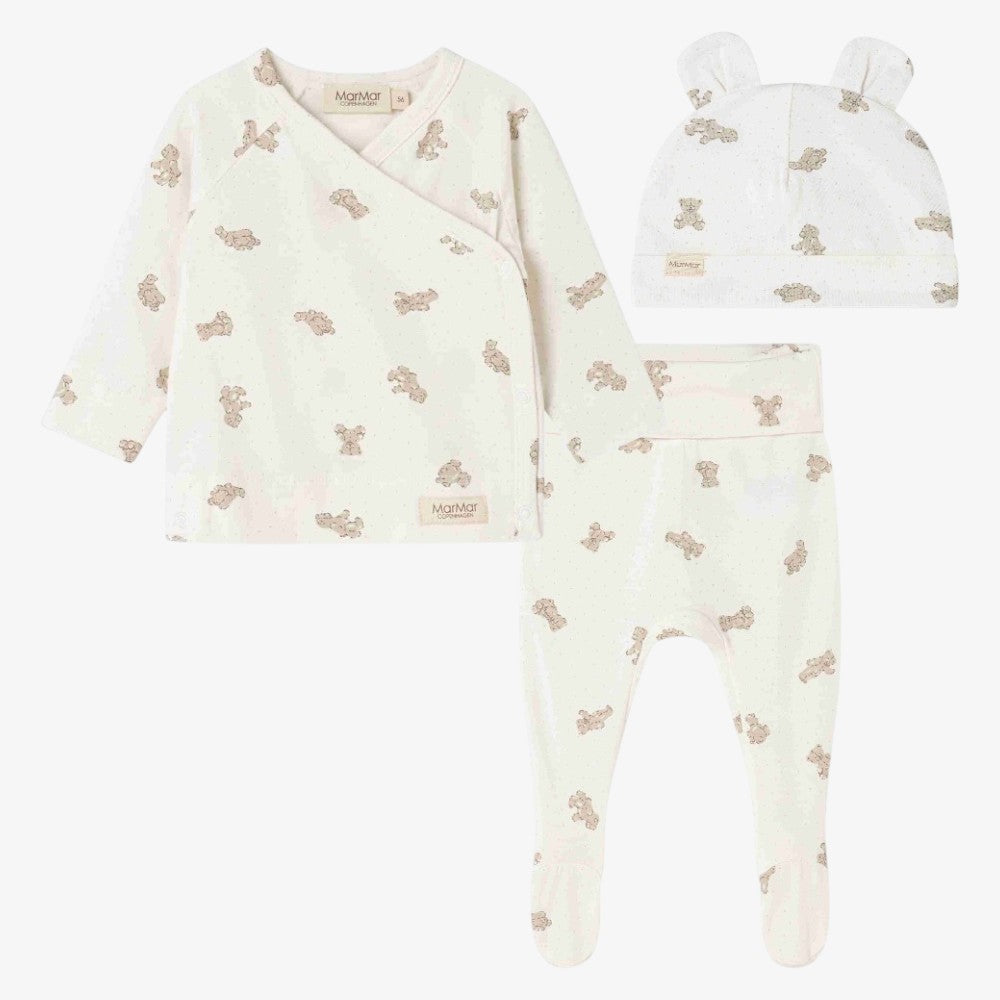 Tuti Wrap 3 Piece Set - Teddy Bears