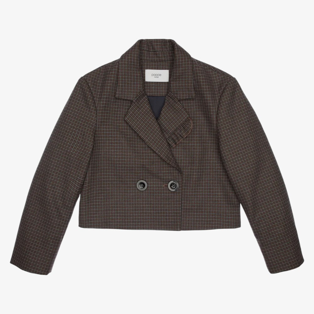 Frankie Crop Jacket - Grey