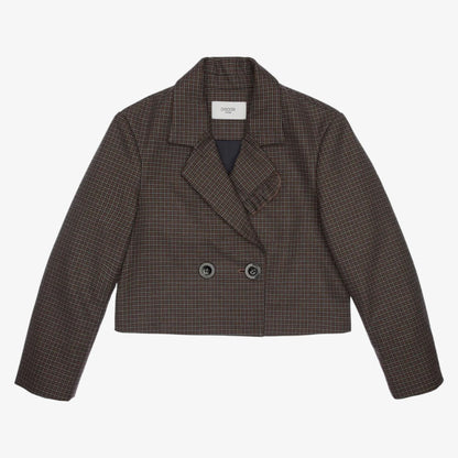 Frankie Crop Jacket - Grey