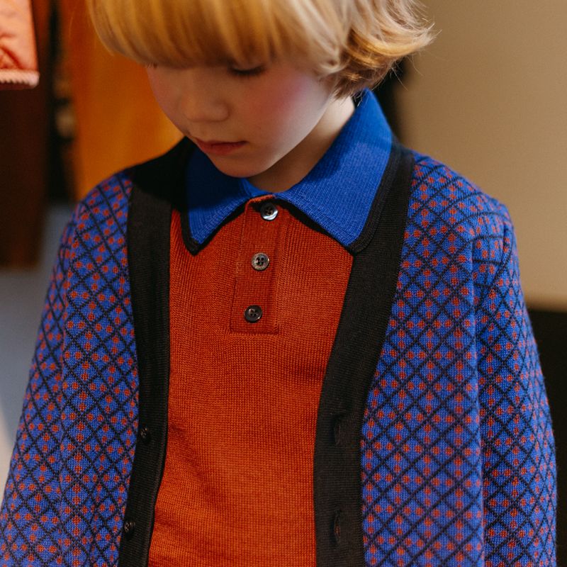 Morgan Cardigan - Blue