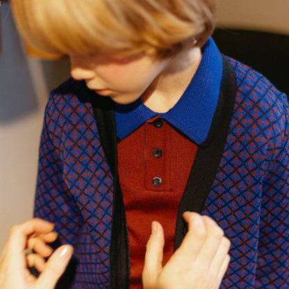 Morgan Cardigan - Blue