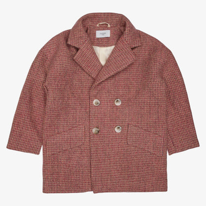 Chloe Wool Coat - Pink