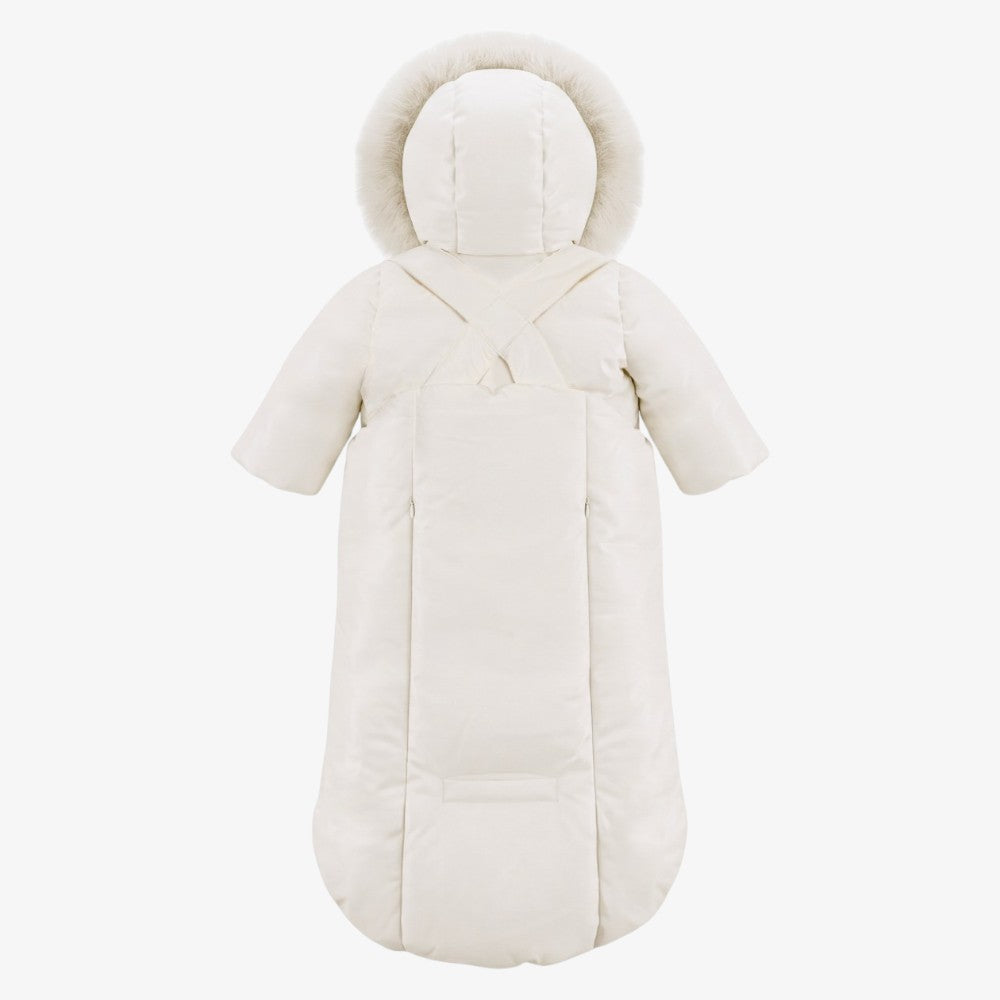 Bow Snowsuit - Ivory