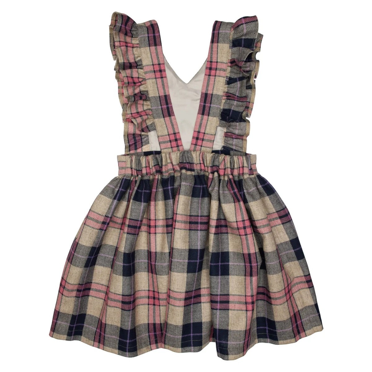 Harlow Pinafore - Pink